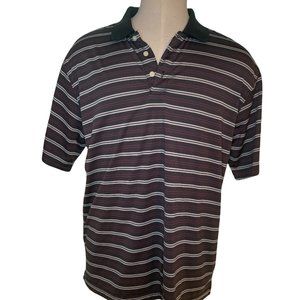 PGA TOUR | Striped Short- Sleeve Golf  Shirt.